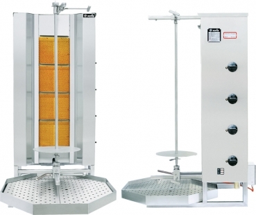 Preview: POTIS MU GD4 Dönergrill Gyrosgrill Döner Ocagi Energiesparend